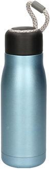 CONCORDE RVS thermosfles / isoleerfles voor onderweg 420 ml blauw - Thermosflessen