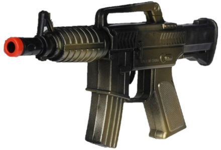 CONCORDE Speelgoed machinegeweer - met geluid - 27 cm - verkleed wapen - soldaten/leger