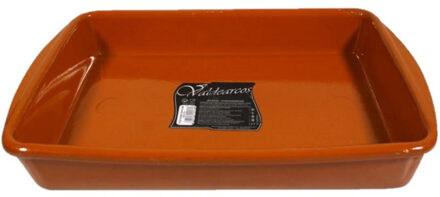 CONCORDE tapas ovenschaal - terracotta - rechthoekig - 4 liter - 32 x 23 x 5 cm