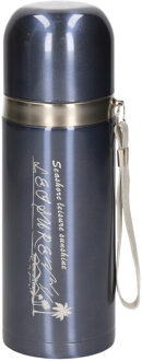 CONCORDE Thermosfles Leisure - RVS - isoleerfles - blauw - 350 ml - Thermoflessen - met draaglus