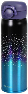 CONCORDE Thermosfles Starlight - RVS - isoleerfles - blauw/zwart - 500 ml - Thermoflessen