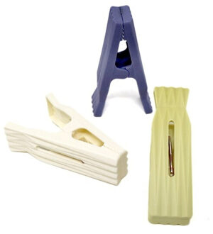 CONCORDE wasknijpers - 50x - kleurenmix - kunststof - 7 cm