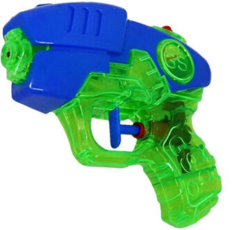 CONCORDE waterpistooltje/waterpistool - blauw/groen - 12 cm - speelgoed - Waterpistolen