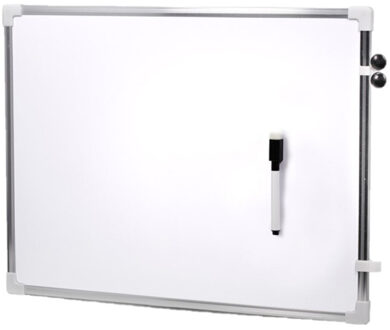 CONCORDE Whiteboard - magnetisch - 70 x 50 cm - met marker met wisser - memobord