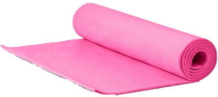 CONCORDE Yogamat/fitness mat roze 180 x 50 x 0.5 cm - Fitnessmat