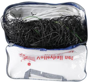 Concurrentie Gewijd Volleybal Netto Zand Zon Strand Volleybal Net Met Stalen Kabel Touw Buiten Indoor 9.5M X 1M professionele