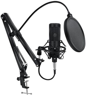 Condensator Microfoon Voor Pc Computer Professionele Microfoon Met Standaard Xlr Mic Opname Chating Studio Microfone
