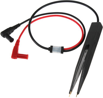 Condensator Test Clip SMT Chip Gold Plating Multimeter Probe Auto Digitale Pincet SMD Spoel Inductie Voor Weerstand