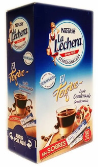 Condensed milk "La Leche" 50 single dose of 30 gr.