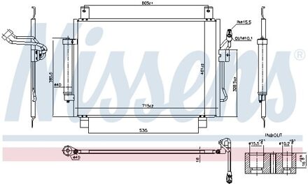 Condensor, airconditioning ** FIRST FIT ** 940836