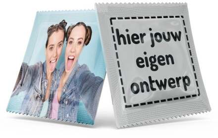 Condooms Bedrukken Met Eigen Foto Transparant - 53 (omtrek 11-11,5 cm)