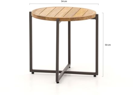 Condor lounge koffietafel ø 54cm (h: 50) - Laagste prijsgarantie! Taupe