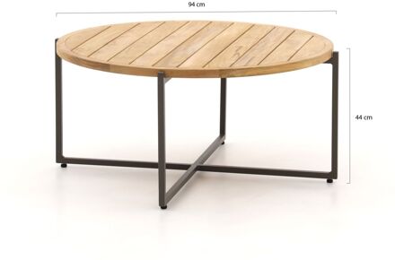 Condor lounge koffietafel ø 94cm (h: 44) - Laagste prijsgarantie! Taupe