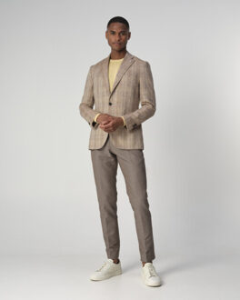 Coney trui ronde hals - maat XL Bruin