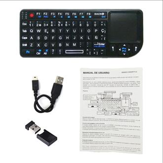 Conferentie Multimedia Toetsenbord Waterdicht Toetsenbord Flying Mouse Keyboard Handig Mini Spanish