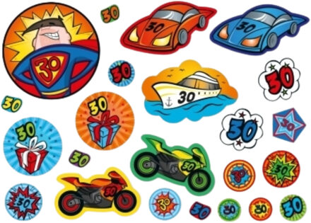 Confetti 30 jaar 300 gram