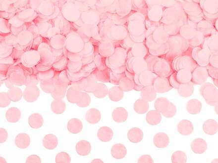 Confetti Circles, licht roze, 15g