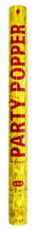 Confetti Kanon - goud - 57 cm - partypopper - feestartikelen - versiering