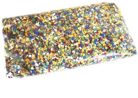 Confetti snippers van papier - multi colours mix - 1 kilo zak - feestartikelen/versieringen