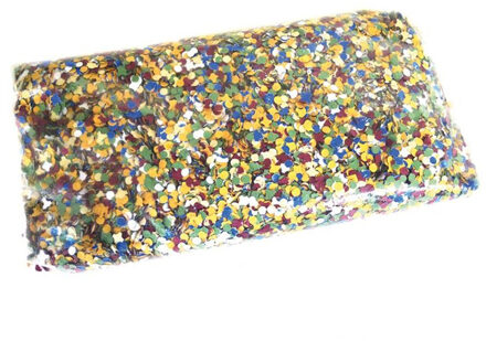 Confetti snippers van papier - multi colours mix - 1 kilo zak - feestartikelen/versieringen