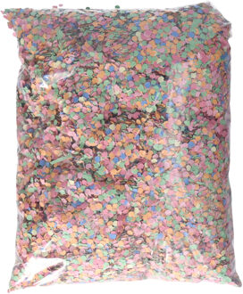 Confetti snippers van papier - multi kleuren - 1 kilo zak - feestartikelen - Confetti Multikleur
