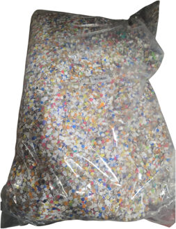 Confetti snippers van papier - multi kleuren - 5 kilo zak - feestartikelen