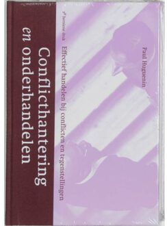 Conflicthantering en onderhandelen - Boek P. Huguenin (9031341541)