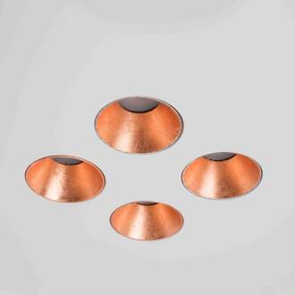 Confort - plafondlamp LED, wit-koper wit, koper