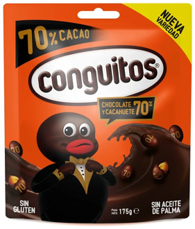 Conguitos 70% cocoa · 175g.