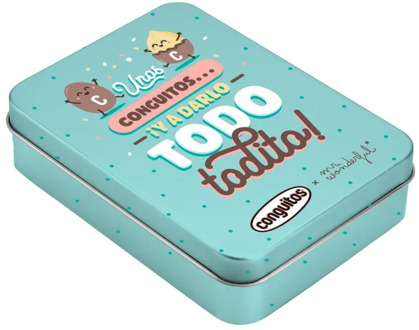 Conguitos Lata Mr. Wonderful aquamarine · 18g