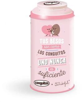 Conguitos Lata Mr. Wonderful · Rosa · 90g