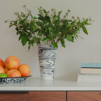 Conic Vaas Maat S - Zwart/Wit