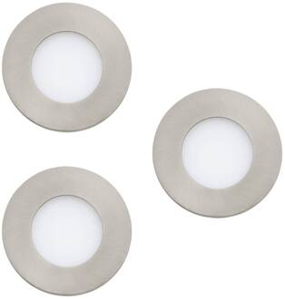 connect.z Fueva-Z Smart Inbouwlamp - Ø 8,5 cm - Grijs|Wit