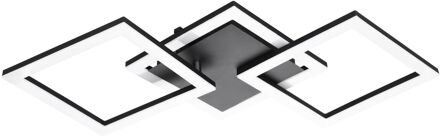 connect.z Paranday-Z Smart Plafondlamp - 65 cm - Zwart/Wit