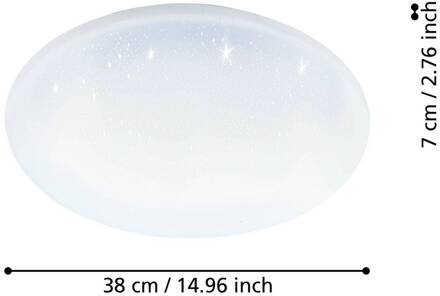 connect.z Totari-Z Smart Plafondlamp - Ø 38 cm - Wit