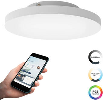 connect.z Turcona-Z Smart Plafondlamp - Ø 45 cm - Wit