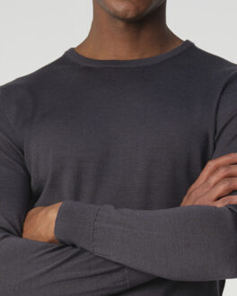 Connery crew-neck sweater Paars - XXL