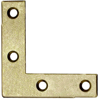 Connex 10St Platte Winkelhaak 50X50X10 Gvz - DY2005631