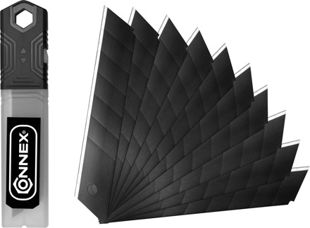 Connex Afbreekmesjes 25Mm Black Edition 10 - COXB897922