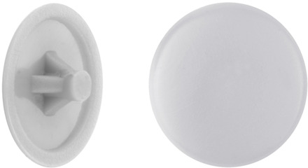 Connex Afdekkap Pz D12 Pvc 50St Zw - KY3180036