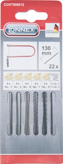Connex Assortiment Figuurzaagbladen (22St) - COXT806012