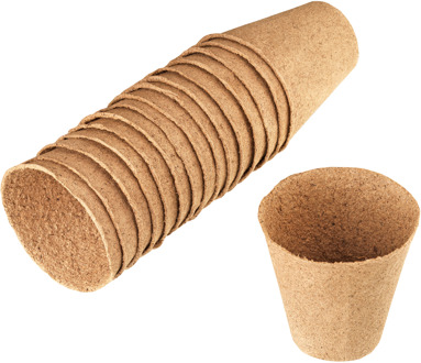 Connex Bio-Potje Rond 8Cm 16St - FLOR79105