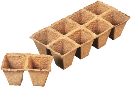 Connex Bio-Potje Vierkant Strips 6Cm 24St - FLOR79125