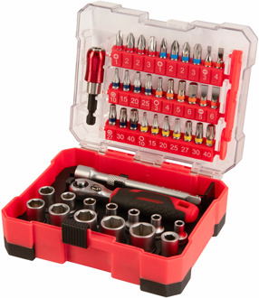 Connex Bits-/Dopsleutelset 46Dlg Box - COXB973946