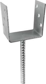 Connex Bodemverankering U 101X60X200 Vvz - HV4220