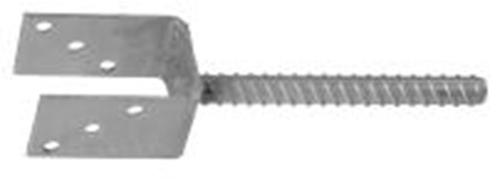 Connex Bodemverankering U 91X60X200 Vvz - HV4210