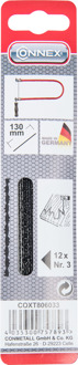 Connex Figuurzaagblad Zarsa Maat=3 (12St) - COXT806033