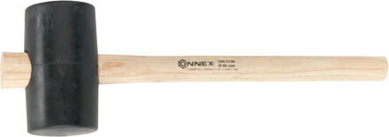 Connex Gummihamer 40Mm Zwart Hout - COX625101