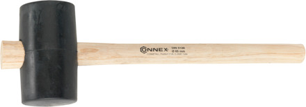 Connex Gummihamer 54Mm Zwart Hout - COX625102