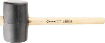 Connex Gummihamer 90Mm Zwart Hout - COX625105